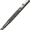 Gun Metal Gray Glass Breaker Fisher Space Refill Tactical Pen TP5GM
