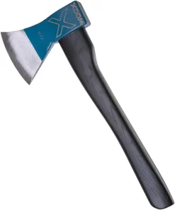 WOOX Thunderbird Black/Blue Wood Carbon Steel Throwing Axe A04001