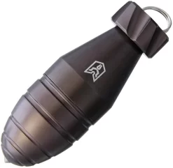 Bestech Knives Bestechman "Bomb" Gray Waterproof Aluminum Keyring Vessel M04